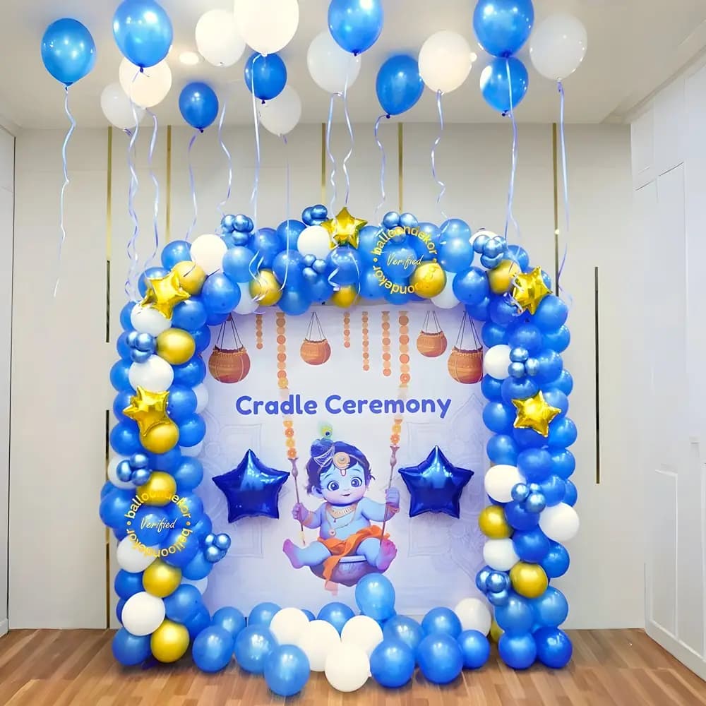 Cradle Celebration Setup