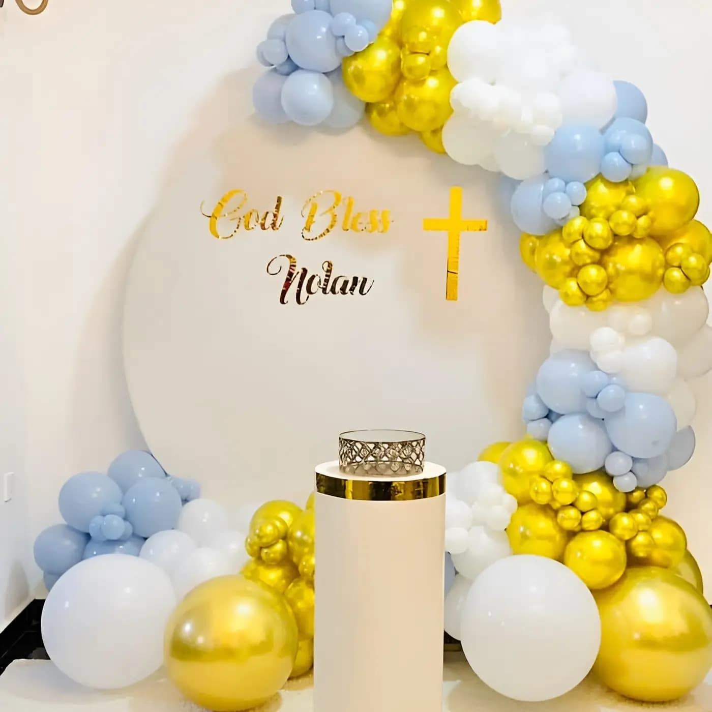 Holy & Loved Baptism Decoration