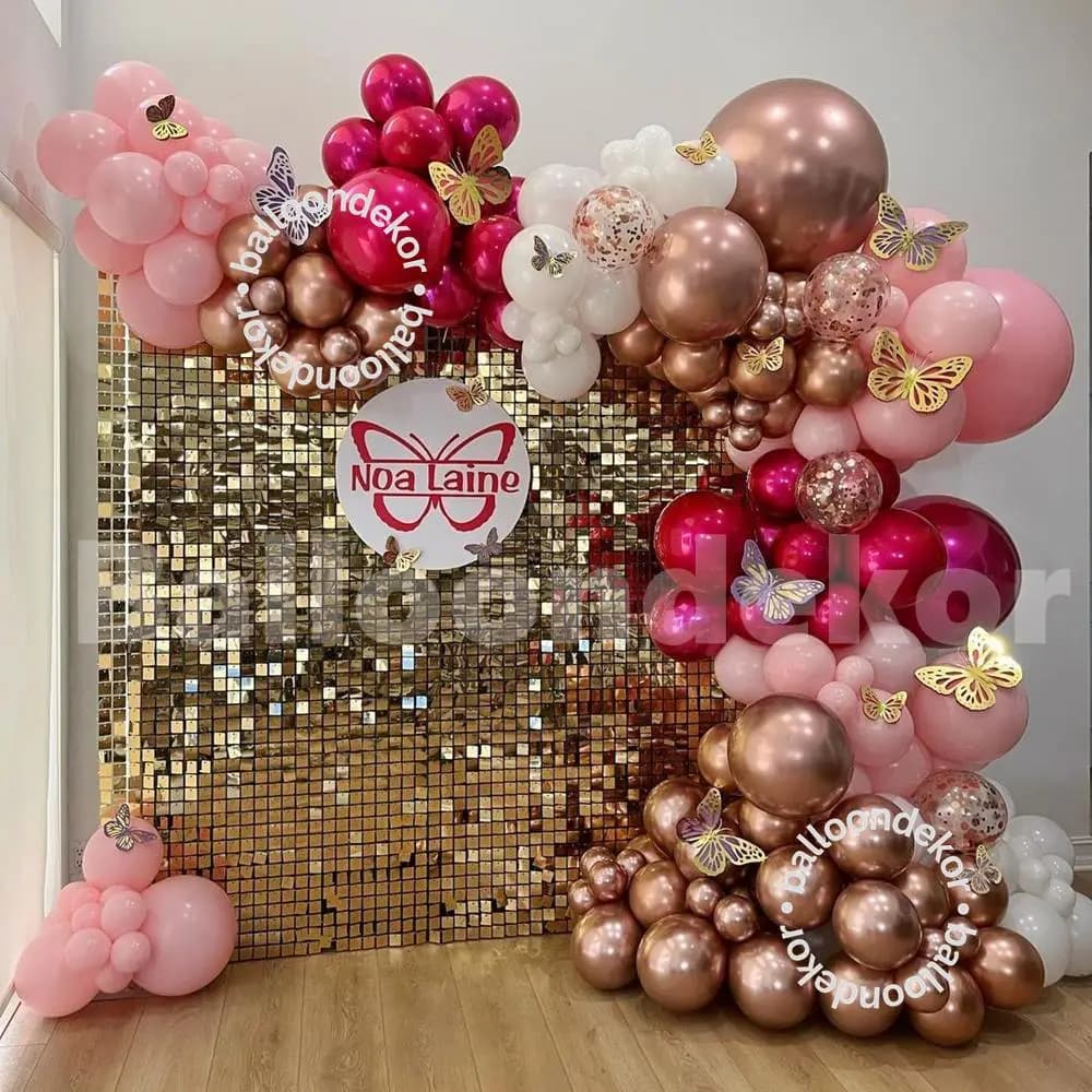 Customized Sequins Backdrop