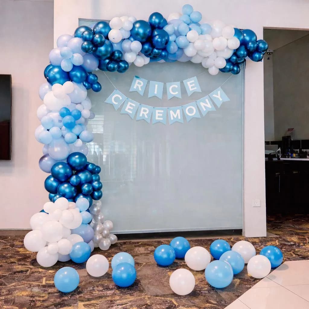 Annaprashan Balloon Arch Decoration